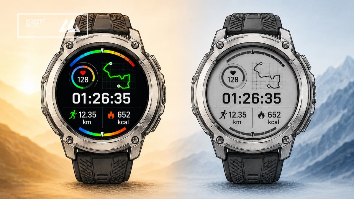 AMOLED vs LCD: Which is Better for Sports Watches?