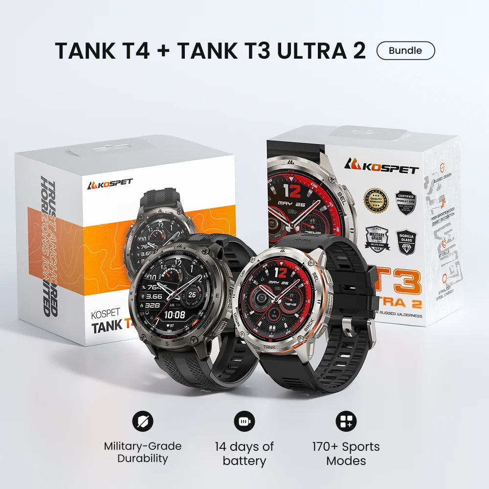KOSPET TANK T4 &T3 ULTRA 2 Mega Value Bundle