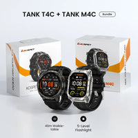 KOSPET TANK T4C Black & M4C Silver: Mega Value Bundle