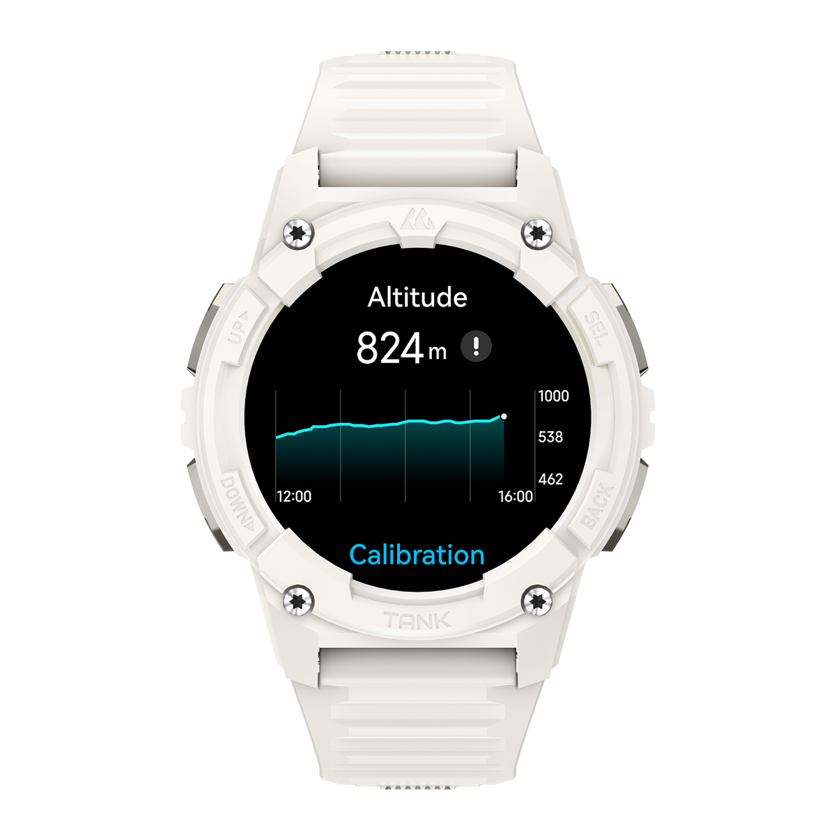 tank s2 smartwatch‘s altitude face 
