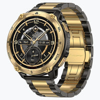 KOSPET TANK T4  Special Edition Smartwatch
#color_black gold^package_Special Edition: Silicone+Steel Staps