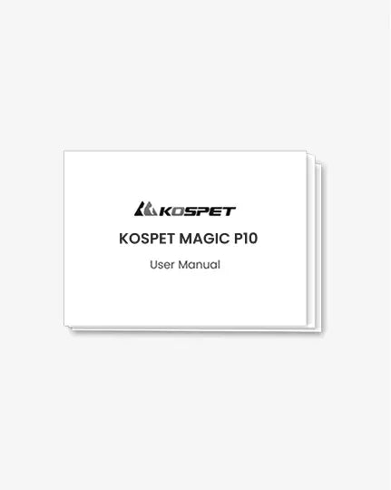 Kospet Magic P10 User Manual On A White Background
